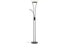 Brilliant Finn Deckenfluter Schwarz LED Lesearm Dimmbar Bild 3
