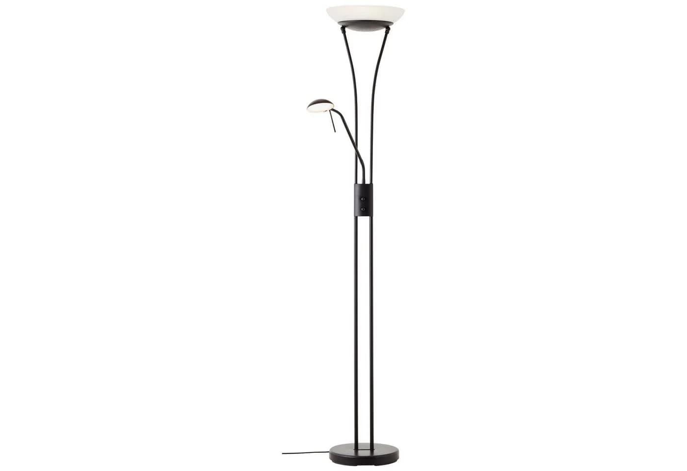 Brilliant Finn Deckenfluter Schwarz LED Lesearm Dimmbar - Bild 3