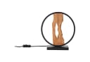 BRILLIANT LED Tischleuchte Chaumont Schwarz/Holz Modern Bild 2