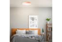 BreLight LED Wandleuchte Slimline CCT Dimmbar Holz Weiß Bild 3