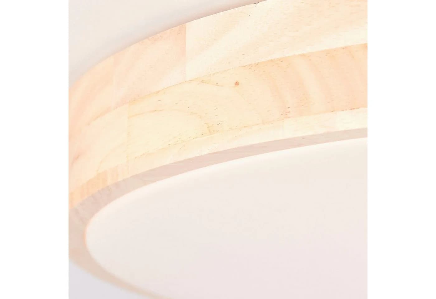 BreLight LED Wandleuchte Slimline CCT Dimmbar Holz Weiß - Bild 5
