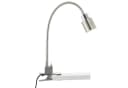 Lightbox Tischleuchte LED Klemmleuchte Nickel Chrom 37x27cm Bild 2