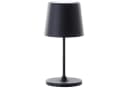 Brilliant Kaami LED Tischleuchte Schwarz Matt Metall Bambus USB Dimmbar Bild 3