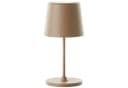 BRILLIANT LED Tischleuchte Kaami Cappuccino Mobile Außenlampe Bild 4
