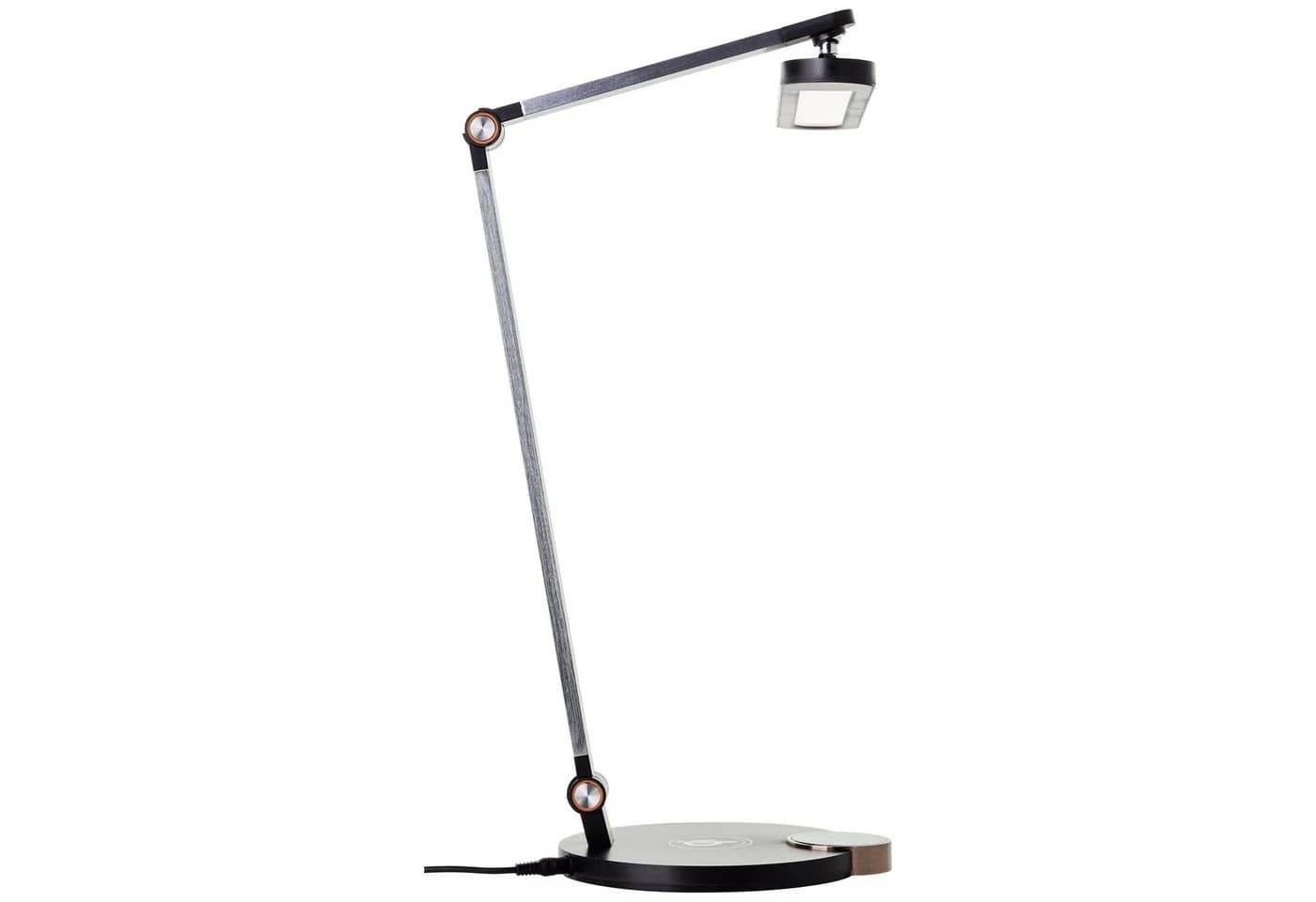BRILLIANT LED Schreibtischlampe Officehero Schwarz Dimmbar CCT Wireless Charging - Bild 3