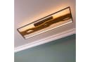 BRILLIANT LED Deckenleuchte Chaumont Schwarz Holz 6600 lm 3000 K Bild 1