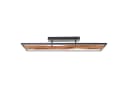 BRILLIANT LED Deckenleuchte Chaumont Schwarz Holz 6600 lm 3000 K Bild 5