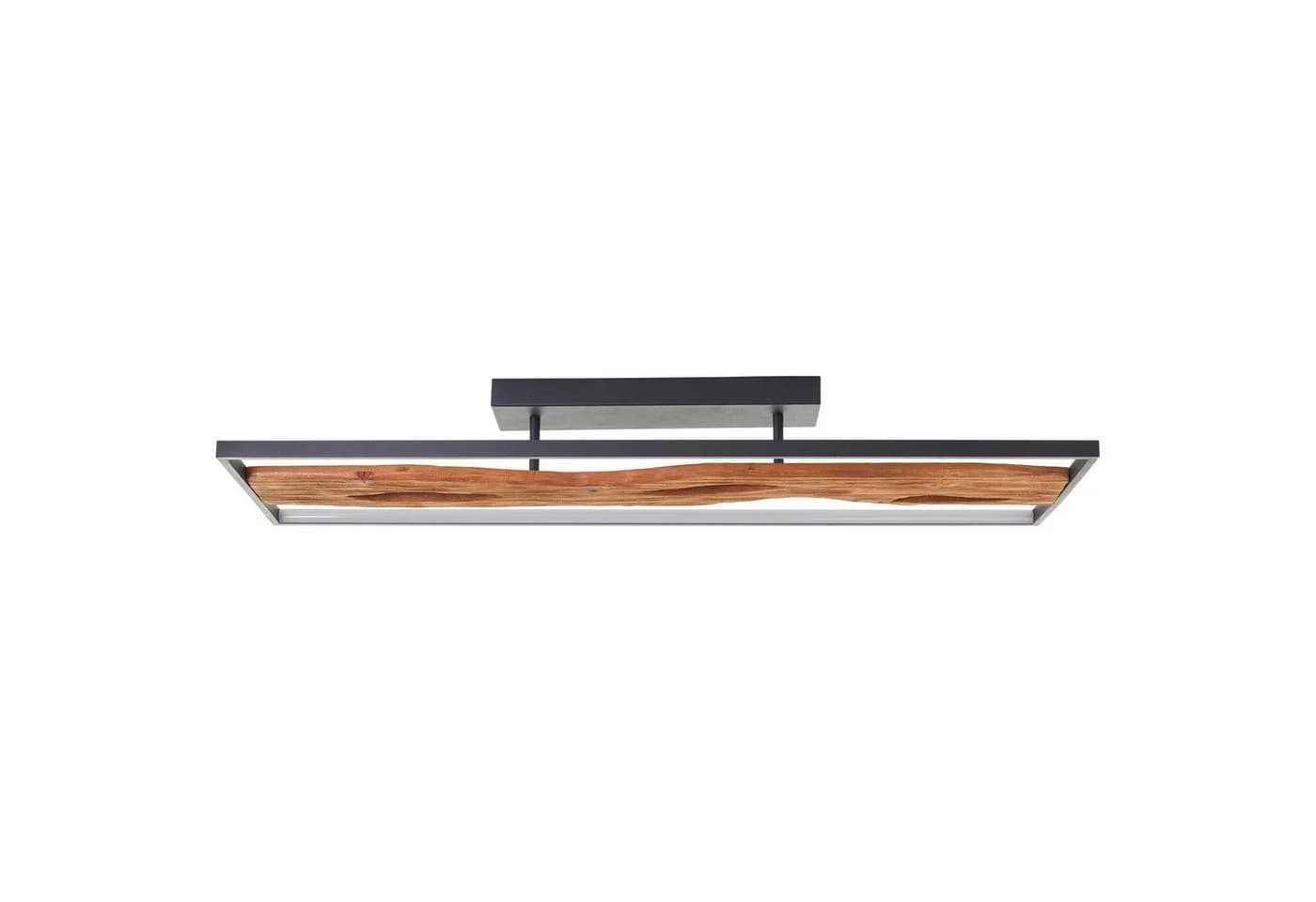 BRILLIANT LED Deckenleuchte Chaumont Schwarz Holz 6600 lm 3000 K - Bild 5