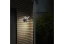 LED Außen-Wandleuchte Garvina Schwarz Modern Bild 1