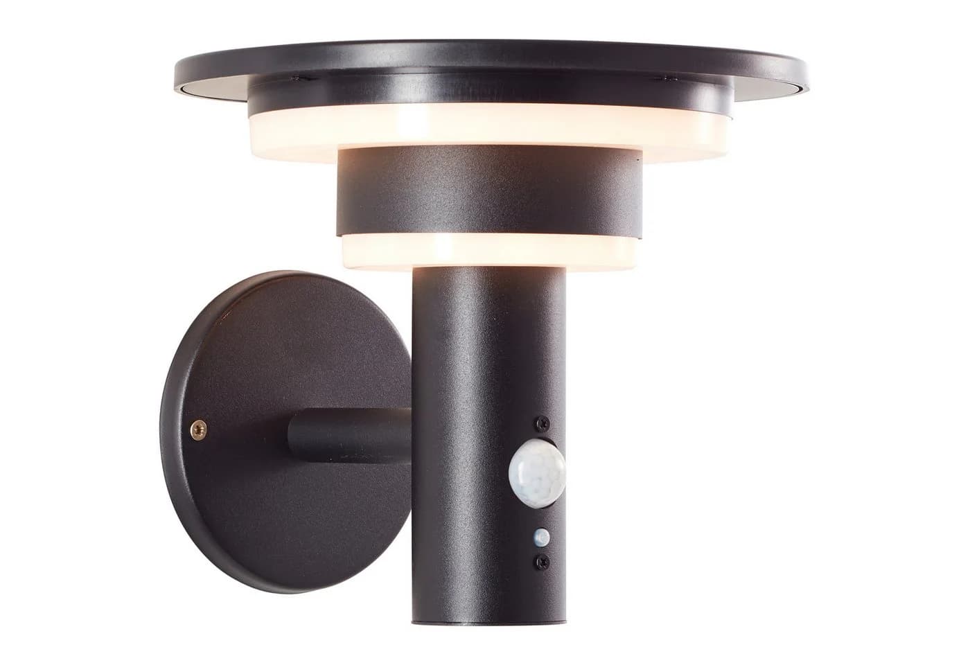 LED Außen-Wandleuchte Garvina Schwarz Modern - Bild 5