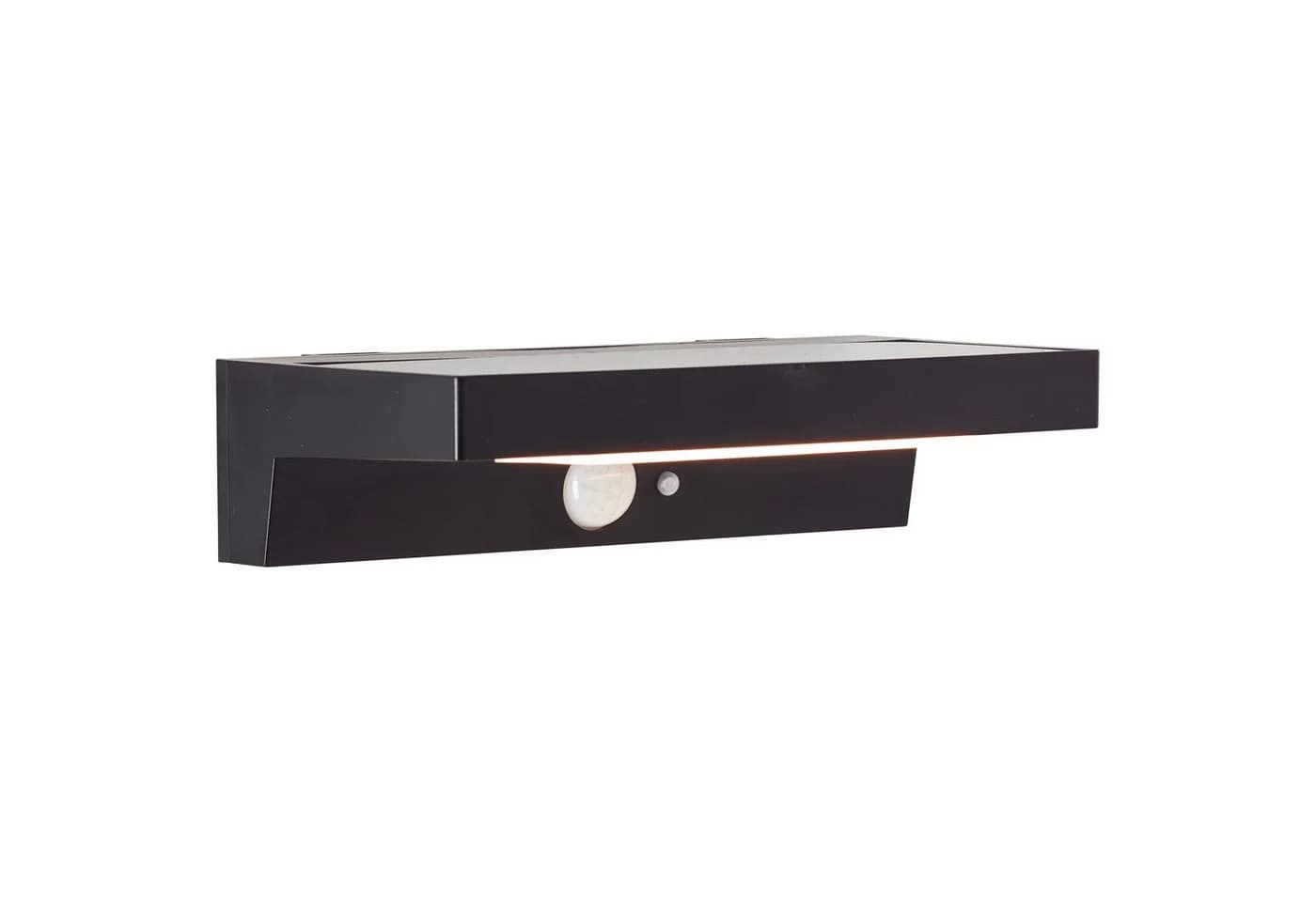 Brilliant LED Außen-Wandleuchte Barker Schwarz Solar Bewegungsmelder - Bild 3