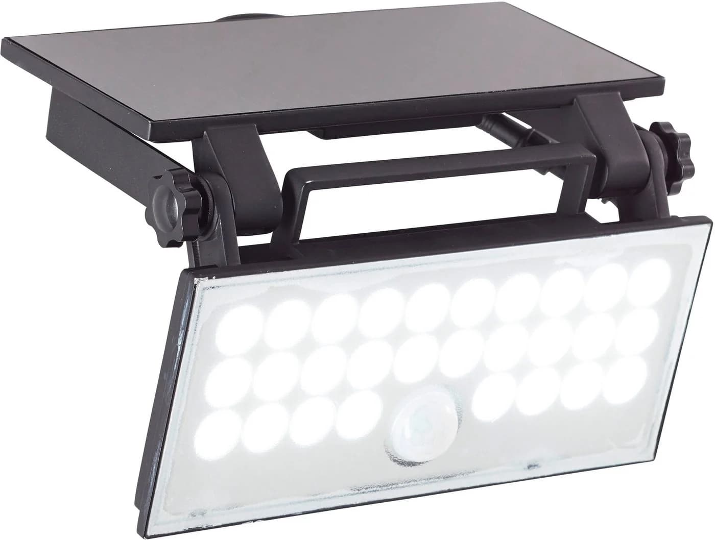 BRILLIANT Luton LED Solar-Außenwandleuchte Schwarz mit Bewegungsmelder - Bild 4