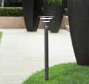 BRILLIANT Garvina LED Außen-Stehlampe Schwarz Solar Bewegungsmelder Bild 1