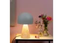 Brilliant Tischleuchte Nalam Beige Travertin Metallschirm Bild 1
