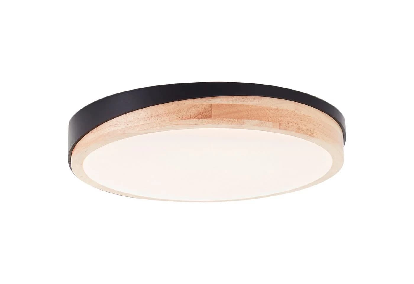 Brilliant LED Deckenleuchte Baarlo, Dimmfunktion, Holz/Metall - Bild 3