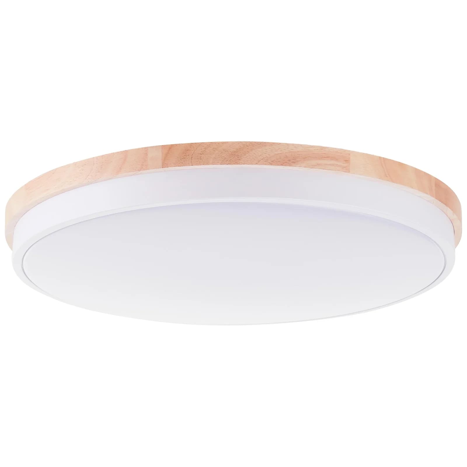 Brilliant LED Deckenleuchte Baarlo, CCT, dimmbar, Fernbedienung, Holz/Metall
