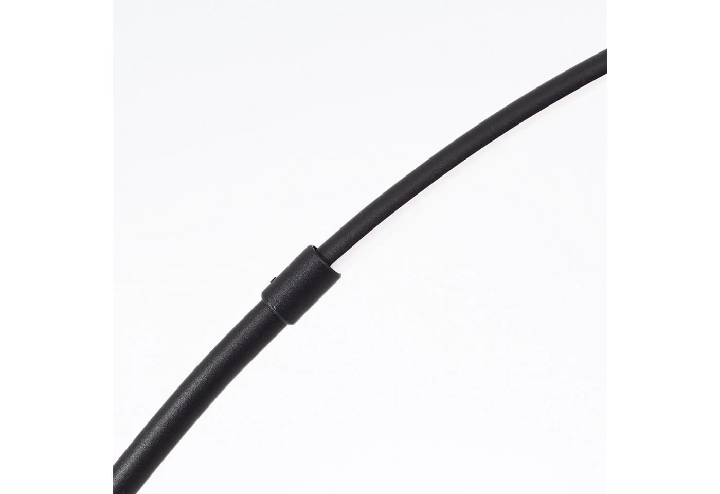 my home Bogenlampe Melio Schwarz LED Dimmbar Farbsteuerung