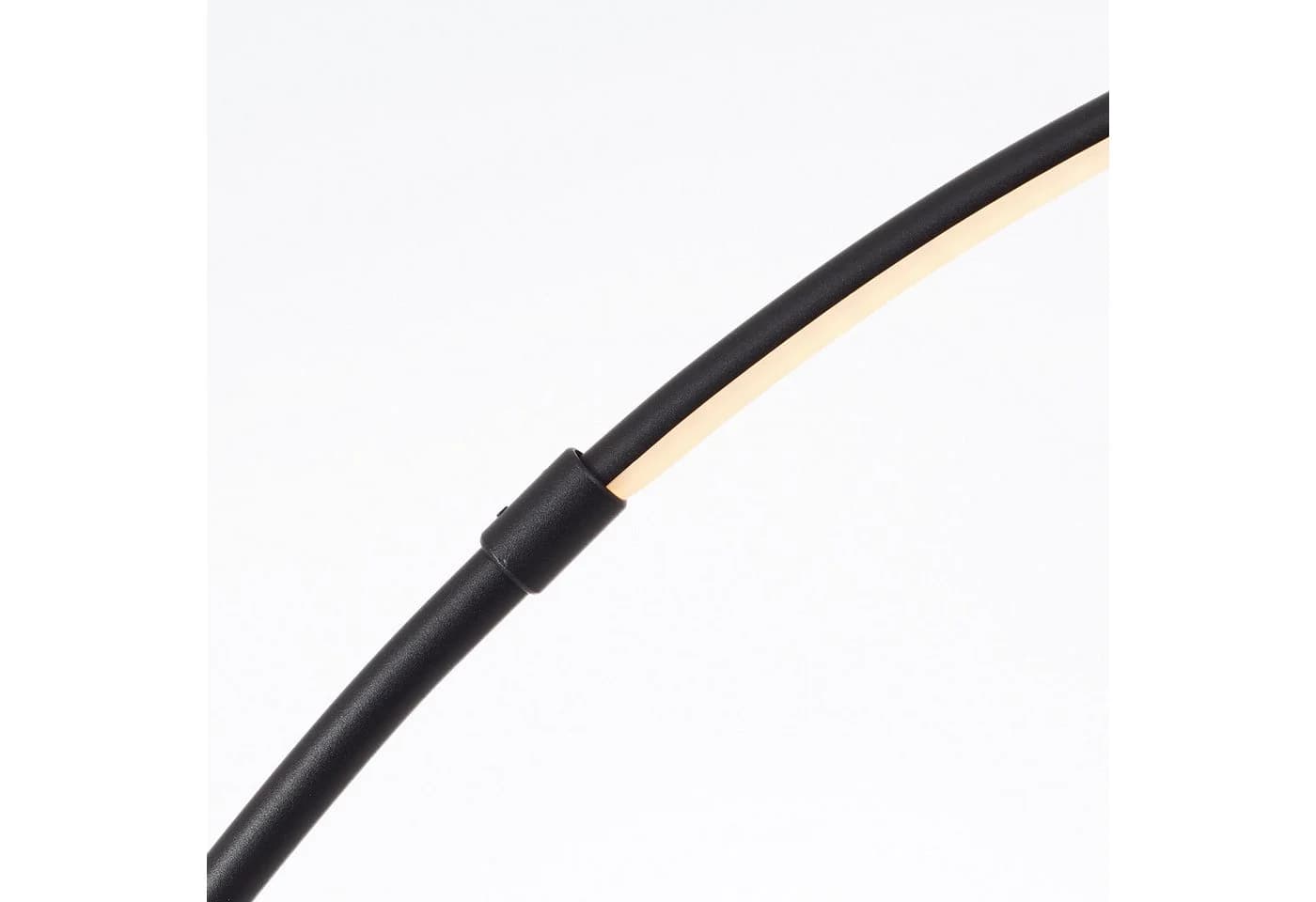 my home Bogenlampe Melio Schwarz LED Dimmbar Farbsteuerung - Bild 5