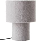 LeGer Home by Lena Gercke Tischleuchte Debora Grau Teddy-Stoff Bild 3