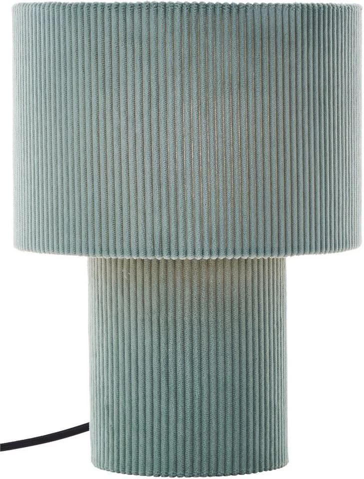 LEGER HOME Tischleuchte Kathleen Cordstoff Petrol - Bild 2