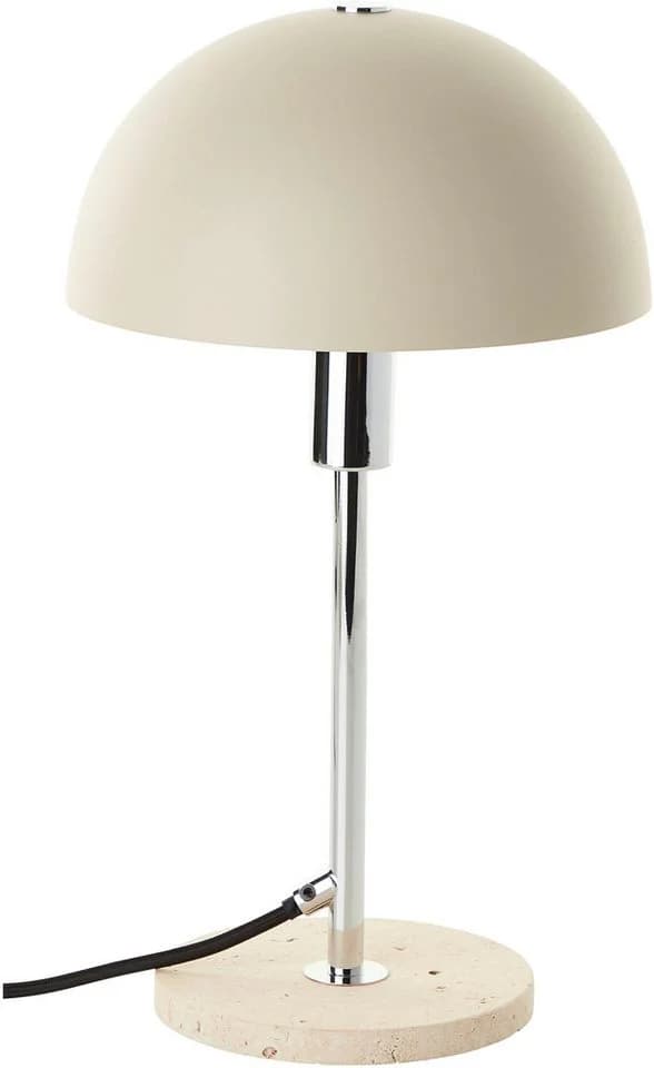 LeGer Home Linnea Pilz Tischleuchte Travertin Beige - Bild 3