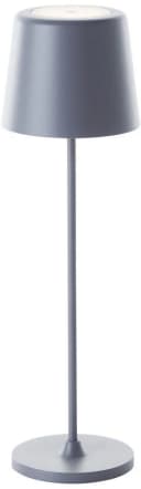 Brilliant Kaami LED Tischleuchte Grau 2er-Set Akku Outdoor Indoor Bild 3
