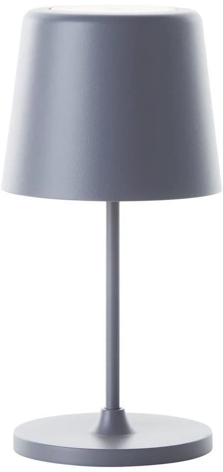 Brilliant Kaami LED Tischleuchte Grau 2er-Set Akku Outdoor Indoor - Bild 4