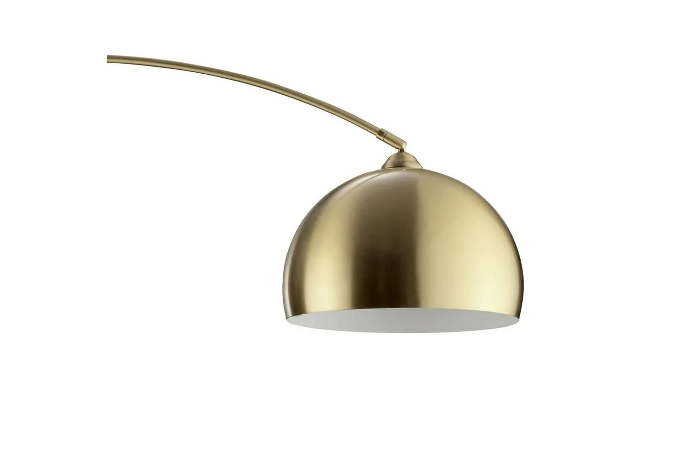 BRILLIANT Bogenlampe Manor gebürstet Messing E27 - Bild 5
