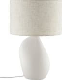 OTTO HOME Tischleuchte Nyllor Beige Keramikfuß Textilschirm Bild 4