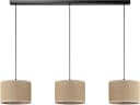 OTTO HOME Pendelleuchte Mikka 3-flammig Beige/Natur Schwarz Textil Bild 4