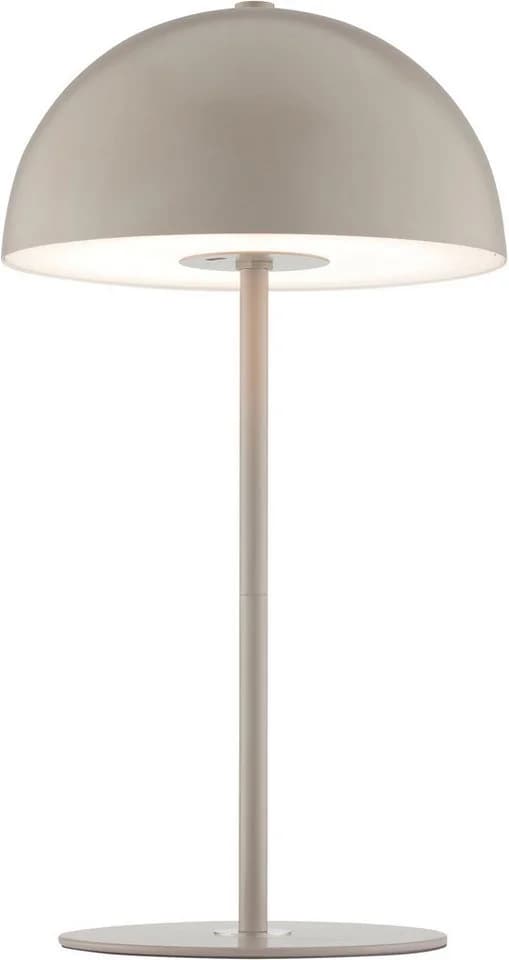 LeGer Home by Lena Gercke Tischleuchte Linnea Akku Taupe Pilzform - Bild 2