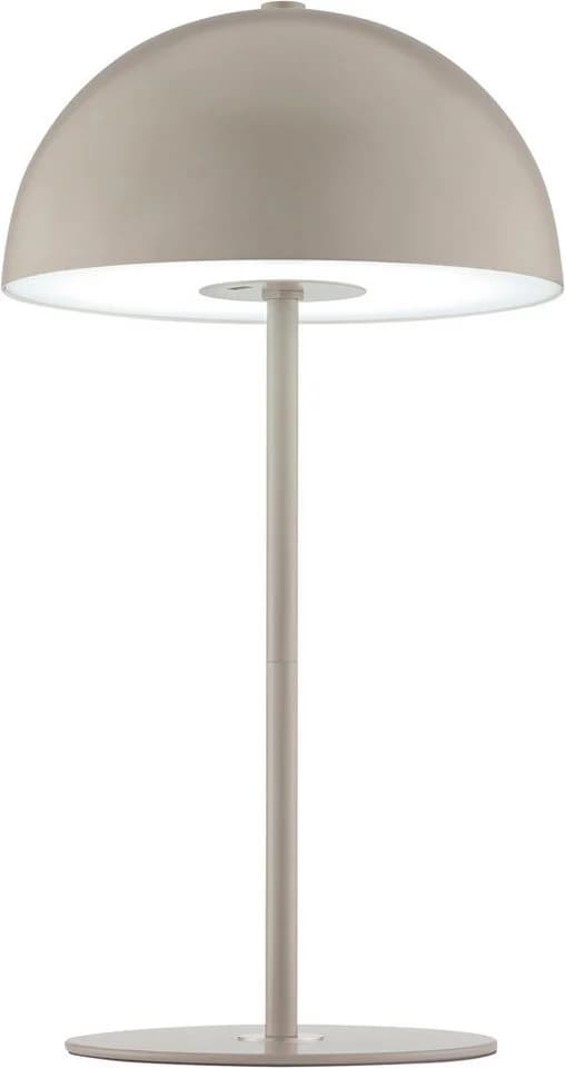 LeGer Home by Lena Gercke Tischleuchte Linnea Akku Taupe Pilzform - Bild 4