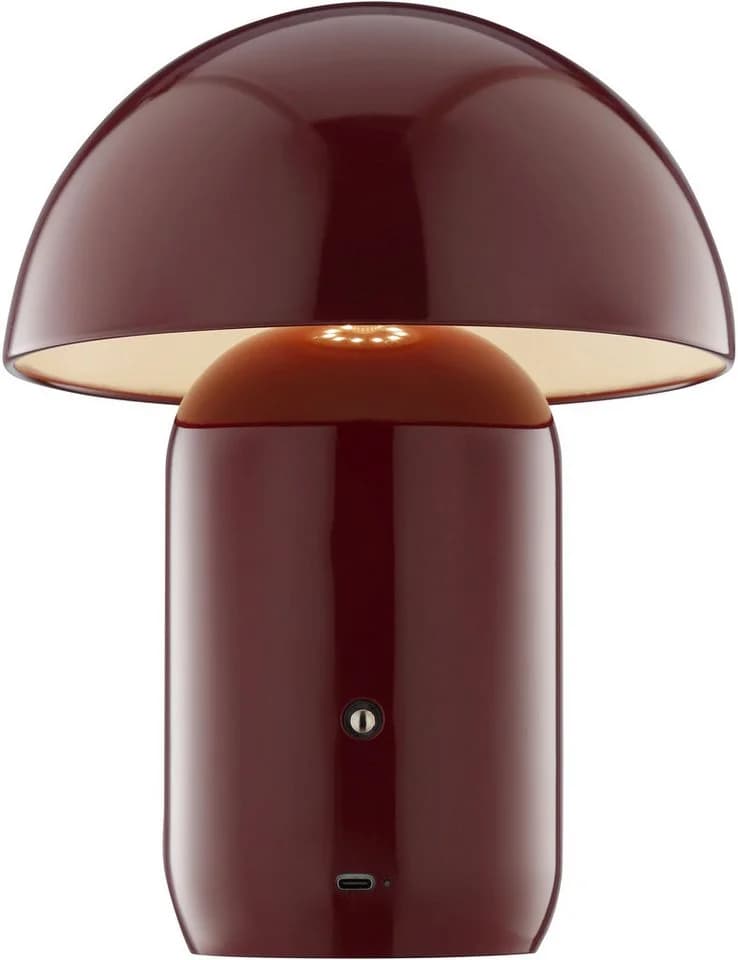 LeGer Home by Lena Gercke LED Tischleuchte Galilea, Dimmfunktion, LED fest integriert, Warmweiß, dimmbar, Ø 20 cm, Metall, Akku Tischlampe, Schalter mit Touchfunktion - Bild 4