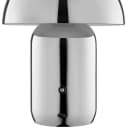 LED Tischleuchte Galilea Grau Chrom Dimmbar Akku Bild 4