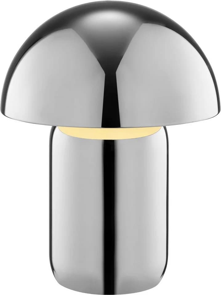 LED Tischleuchte Galilea Grau Chrom Dimmbar Akku - Bild 5