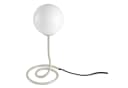 OTTO home Tischleuchte Orrell, Ø 12 cm, Metallfuß mit weißem Glasschirm Bild 3