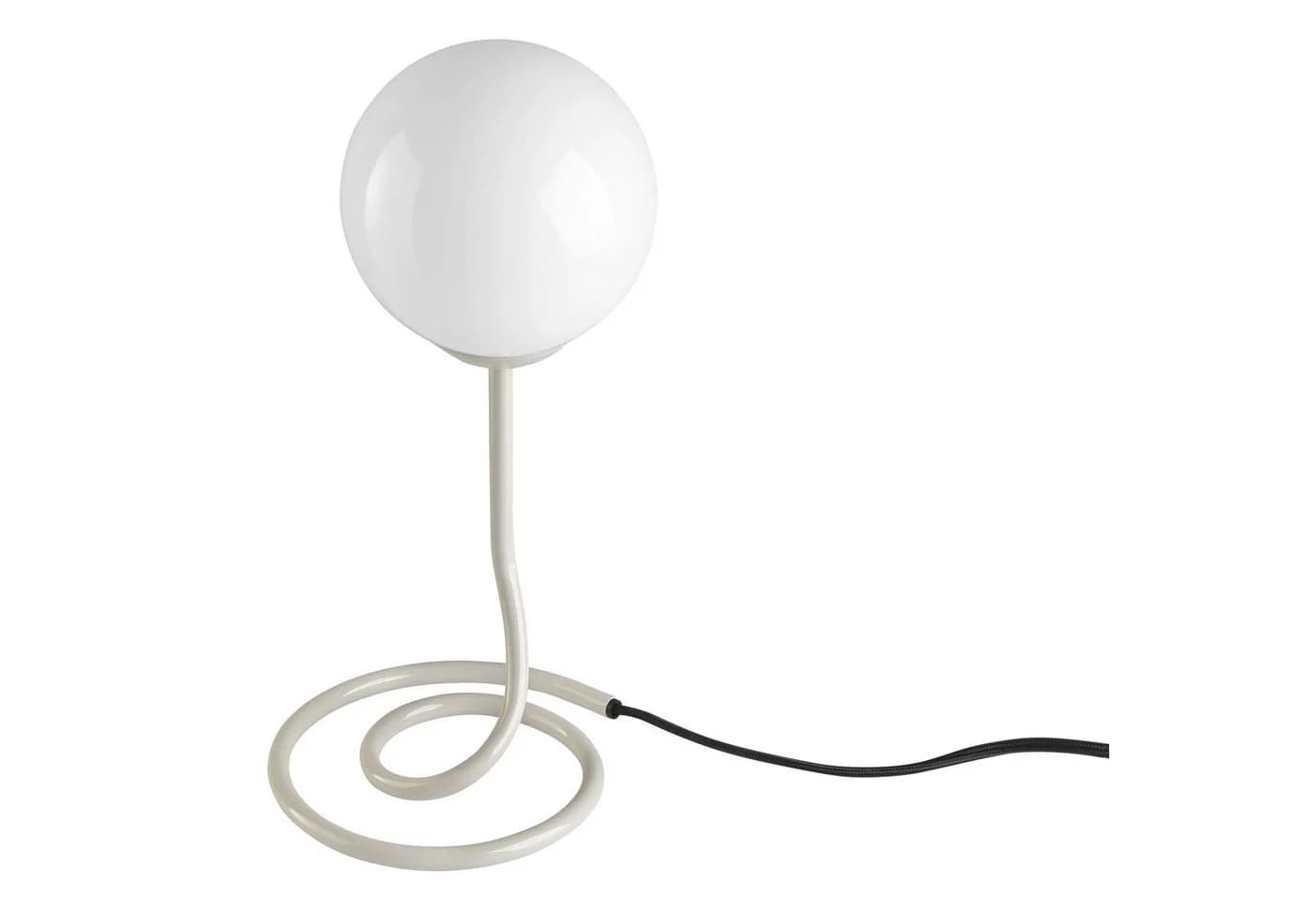 OTTO home Tischleuchte Orrell, Ø 12 cm, Metallfuß mit weißem Glasschirm - Bild 3
