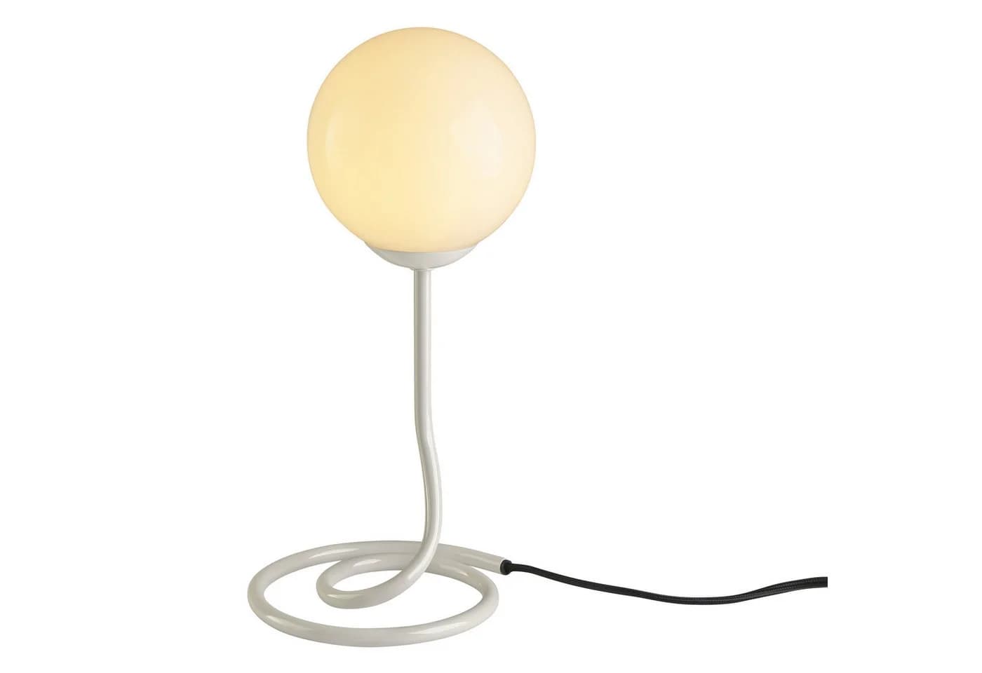 OTTO home Tischleuchte Orrell, Ø 12 cm, Metallfuß mit weißem Glasschirm - Bild 4