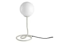 OTTO home Tischleuchte Orrell, Ø 12 cm, Metallfuß mit weißem Glasschirm Bild 5