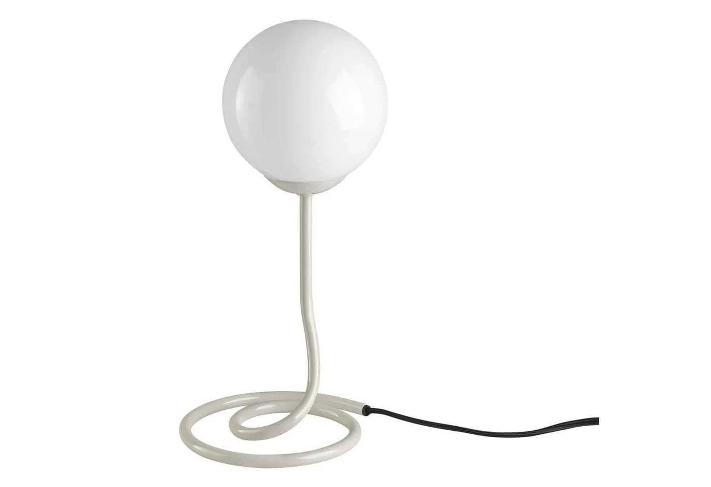 OTTO home Tischleuchte Orrell, Ø 12 cm, Metallfuß mit weißem Glasschirm - Bild 5