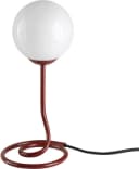 OTTO home Tischleuchte Orrell, Ø 12 cm, Metallfuß mit weißem Glasschirm Bild 3