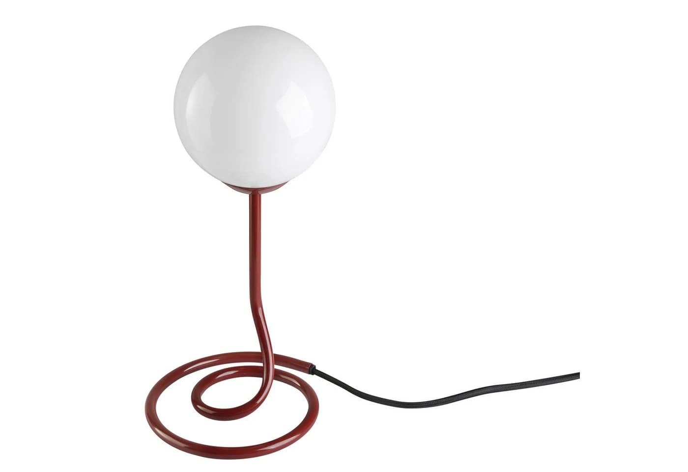 OTTO home Tischleuchte Orrell, Ø 12 cm, Metallfuß mit weißem Glasschirm - Bild 5