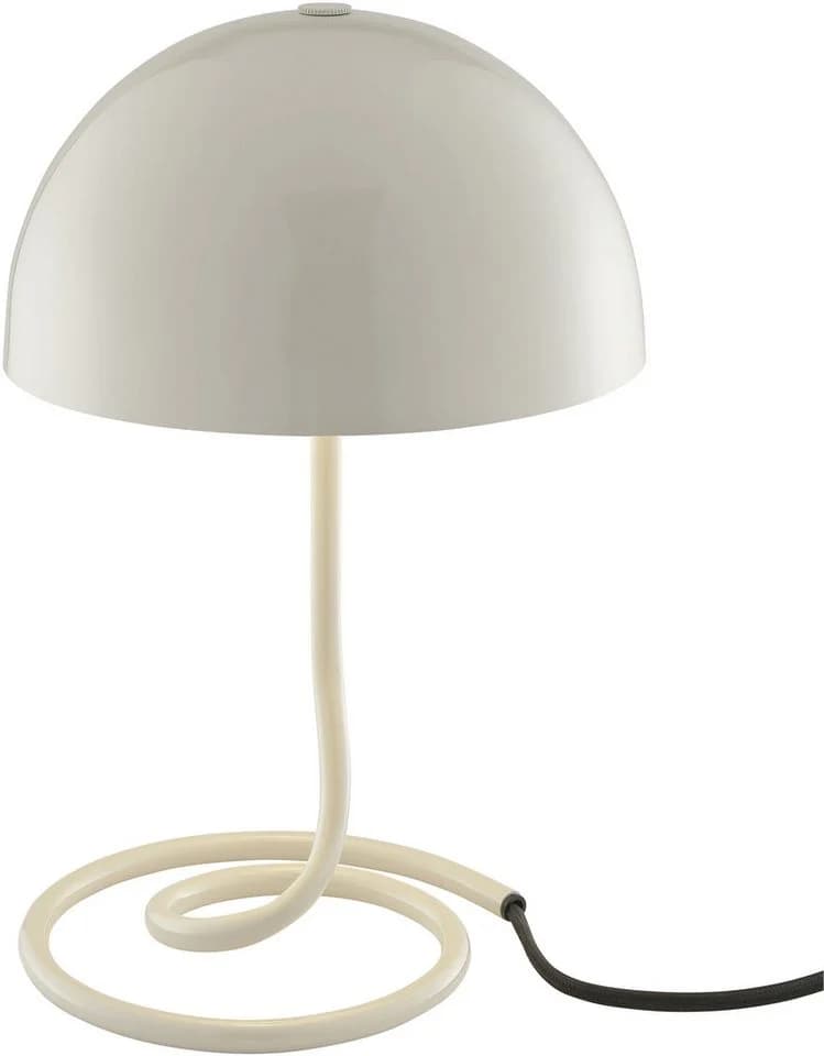 OTTO home Charlett Pilz Lampe Metall Spiralfuß 20 cm - Bild 2