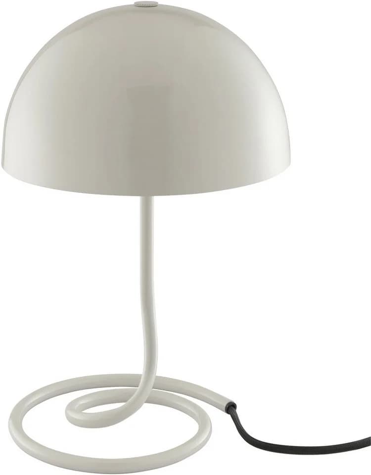 OTTO home Charlett Pilz Lampe Metall Spiralfuß 20 cm - Bild 3