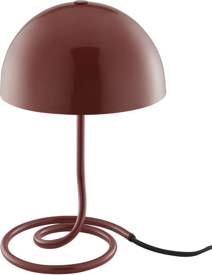 OTTO home Charlett Pilz Lampe Metall Spiralfuß 20 cm - Bild 3