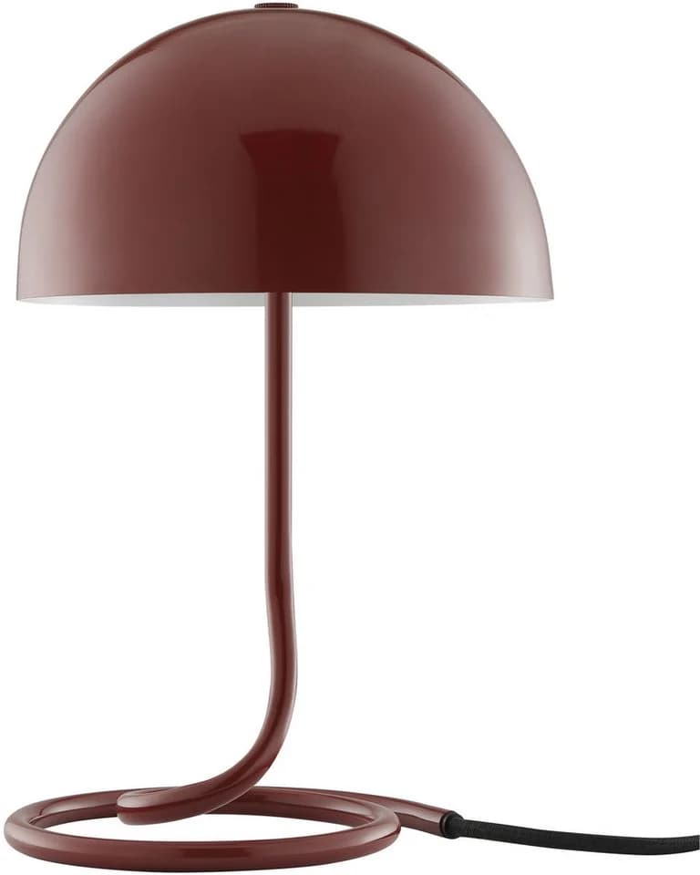 OTTO home Charlett Pilz Lampe Metall Spiralfuß 20 cm - Bild 5