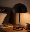 OTTO home Charlett Pilz Lampe Tischleuchte Metall Spiralfuß G9 Bild 1