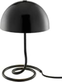 OTTO home Charlett Pilz Lampe Tischleuchte Metall Spiralfuß G9 Bild 2