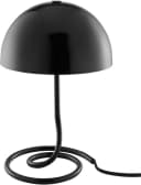 OTTO home Charlett Pilz Lampe Tischleuchte Metall Spiralfuß G9 Bild 3