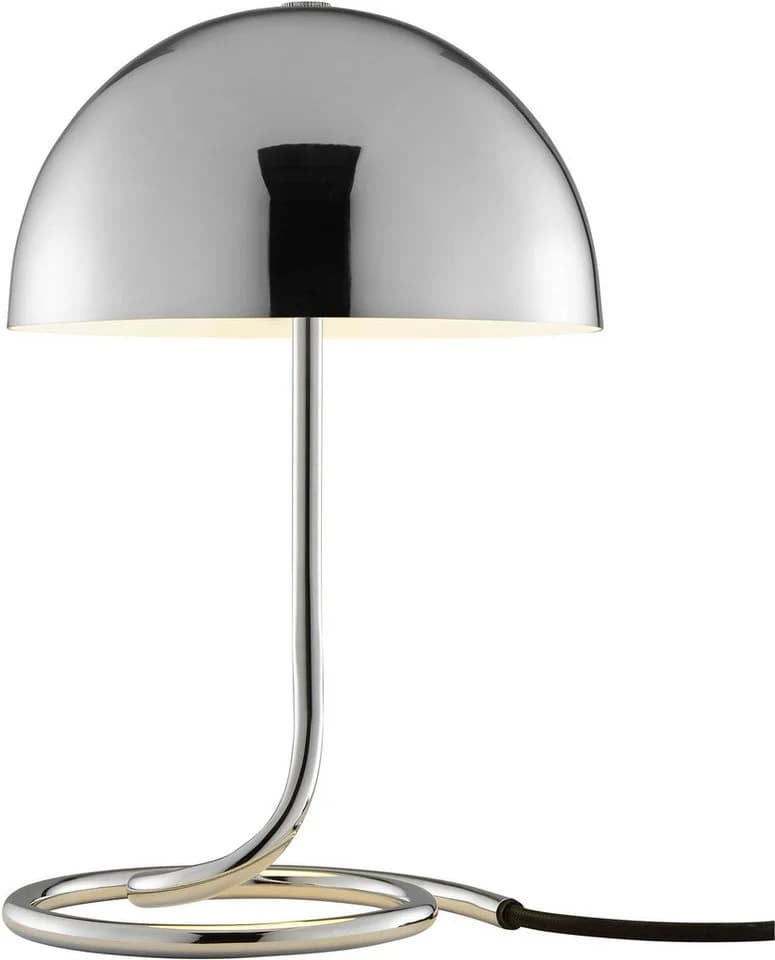 OTTO home Charlett Pilz Lampe Metall Spiralfuß Tischlampe G9 - Bild 4